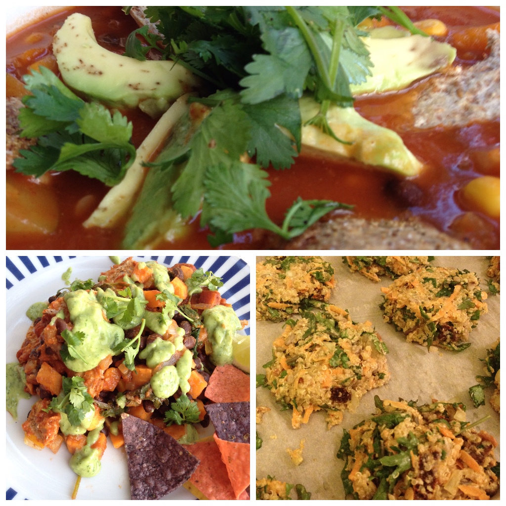 Day 19 – Review of the Black Bean Enchiladas, Quinoa Cakes and Tortilla Soup