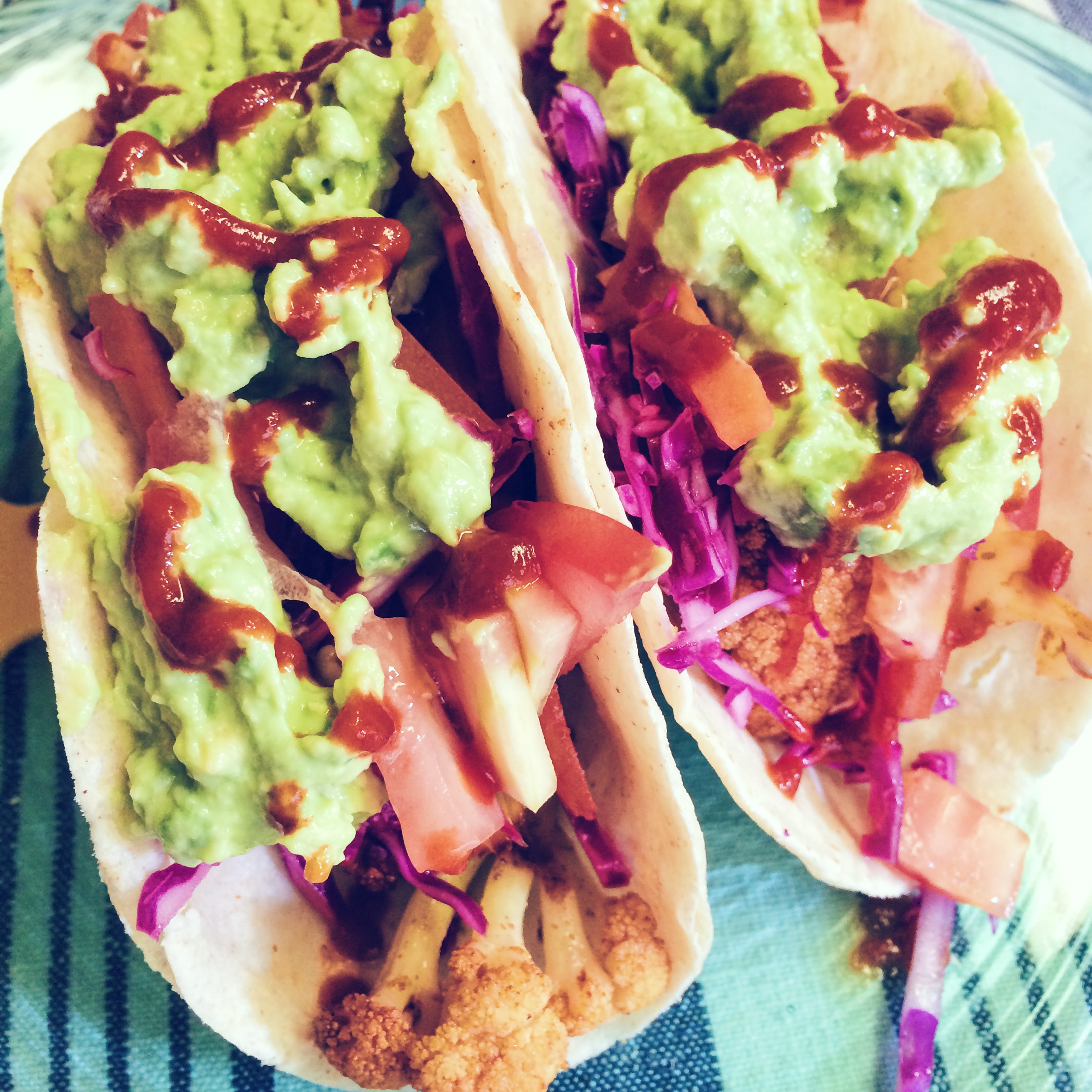 Review of the Thug Kitchen Beer Battered Sriracha Cauliflower Tacos
