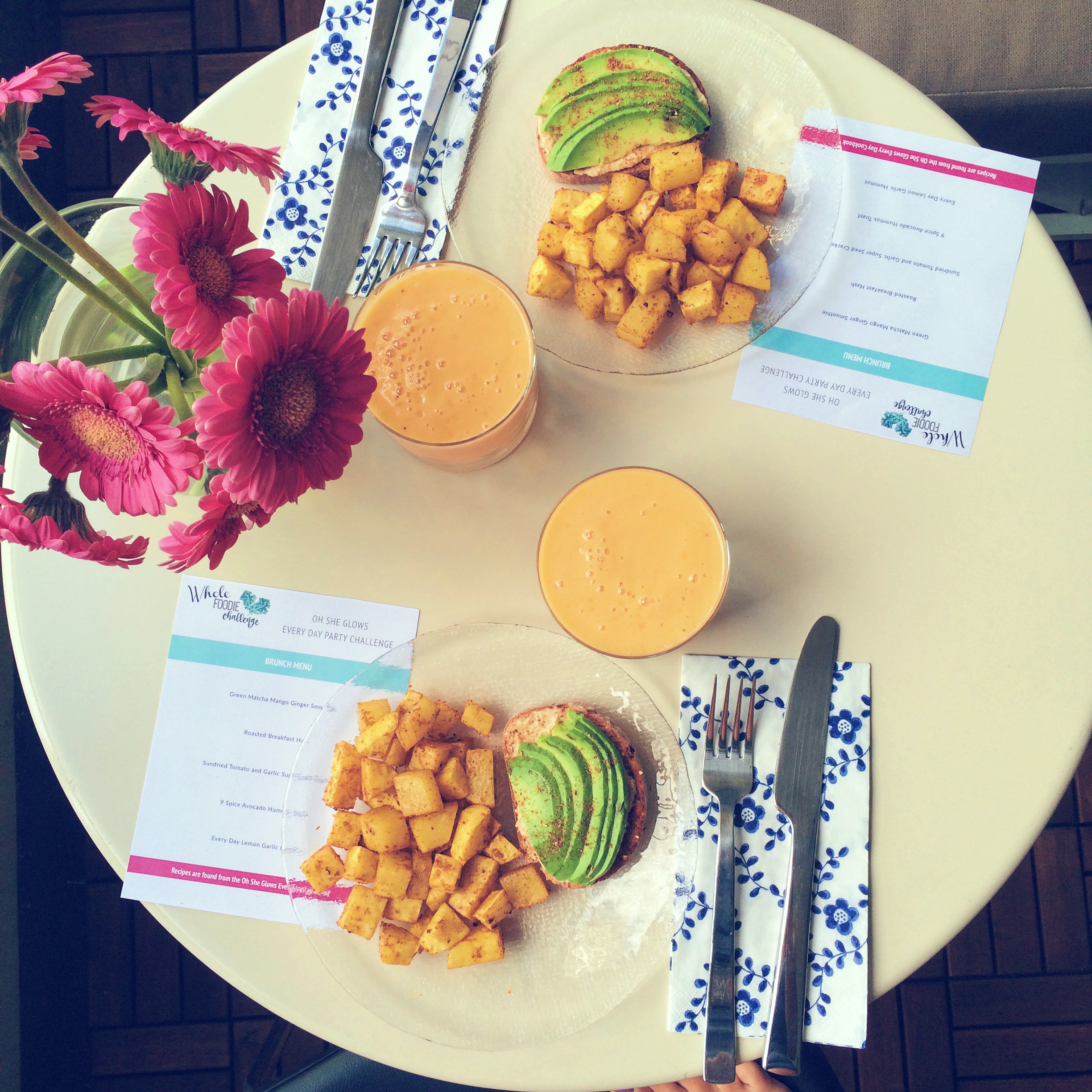 Oh She Glows Every Day Party Challenge Brunch Review