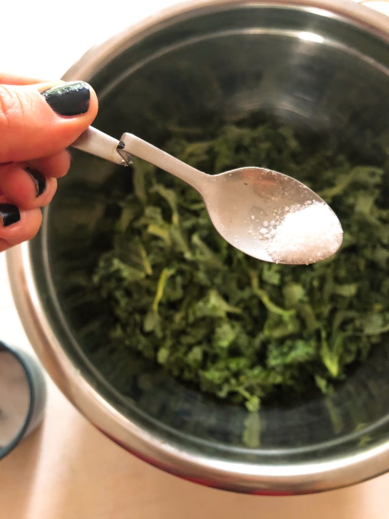 Kale Salad Massage Salt
